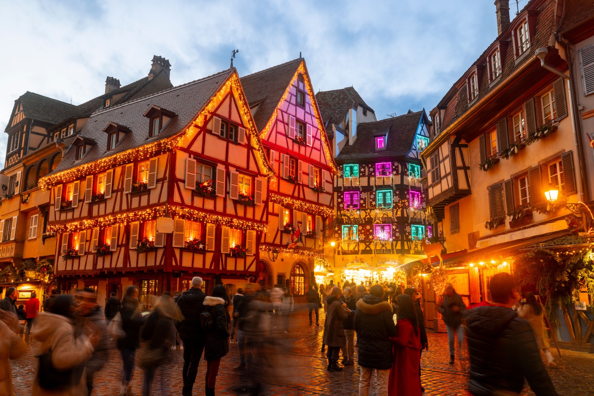 Christmas time in Colmar, Alsace, France